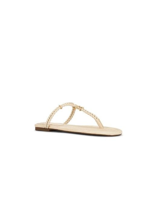 SCHUTZ SHOES White Cordelia Flat Sandal