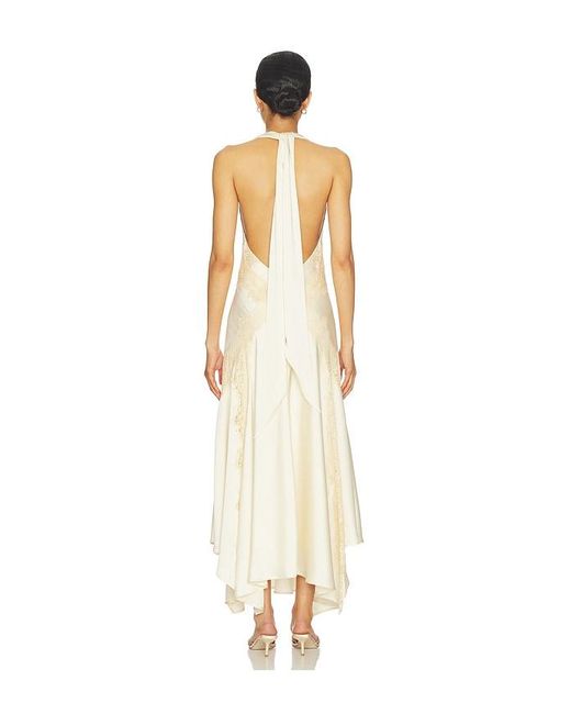 Lovers + Friends White Zari Maxi Dress