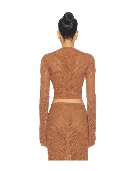 Devon Windsor Brown Bluse Vale