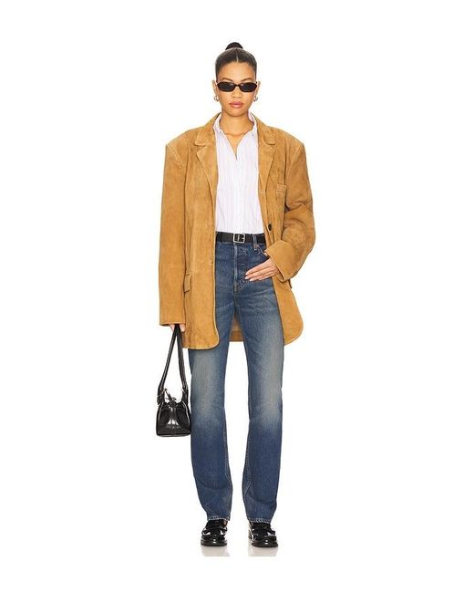 Smythe Blue Suede Weekend Jacket