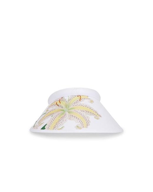 Malbon White X Markarian Claire Visor
