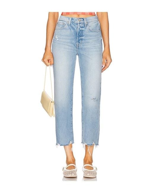 Pistola Blue Cassie Crop Jeans