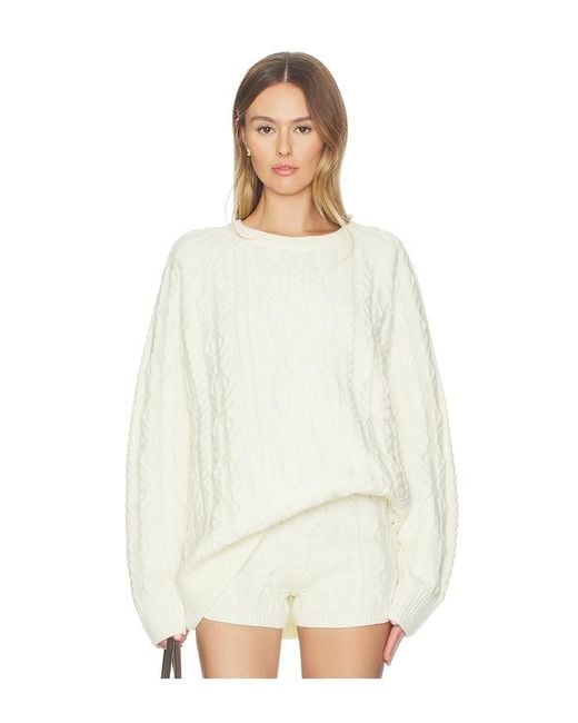 Nakedvice White The Marnie Jumper