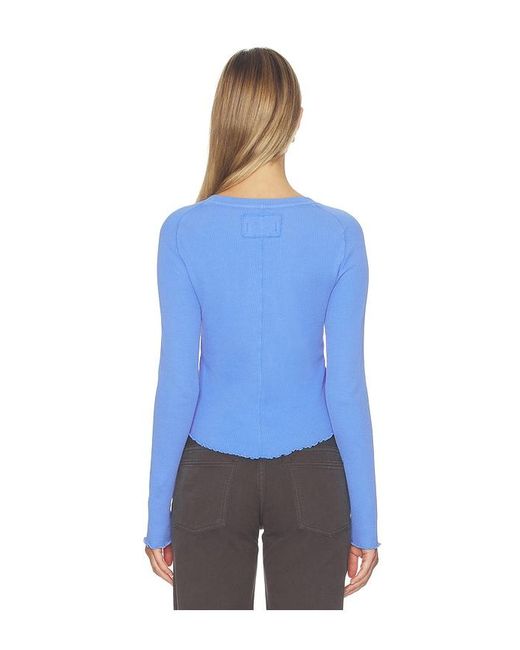 Free People Blue X We The Free Easy Does It Tee