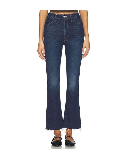 Mother Blue The Hustler Flood Jeans