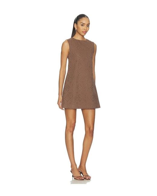 Curaae by Elliatt Natural Esme Mini Shift Dress