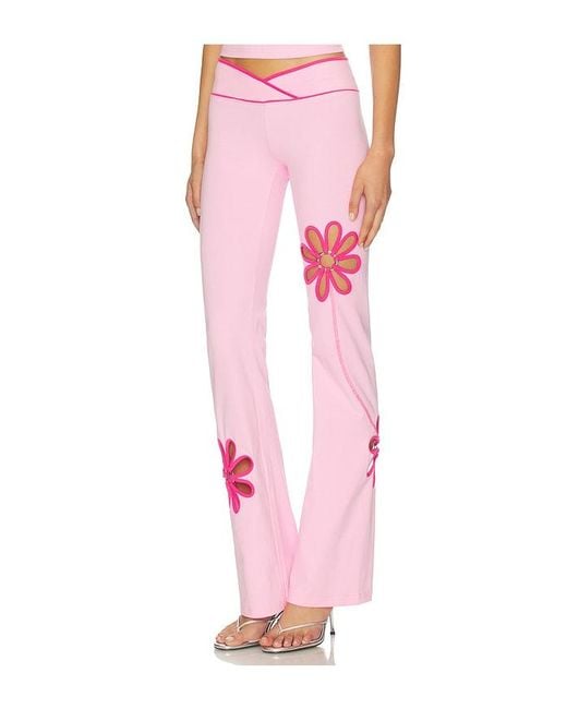I.AM.GIA Pink Daisy Pant