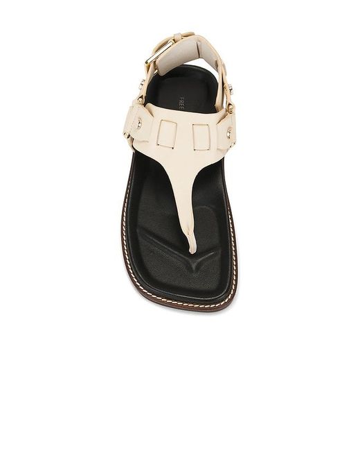 Free People White Suri Square Sandal