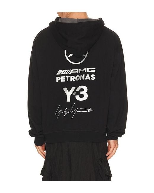 メンズ Y-3 パーカー Black