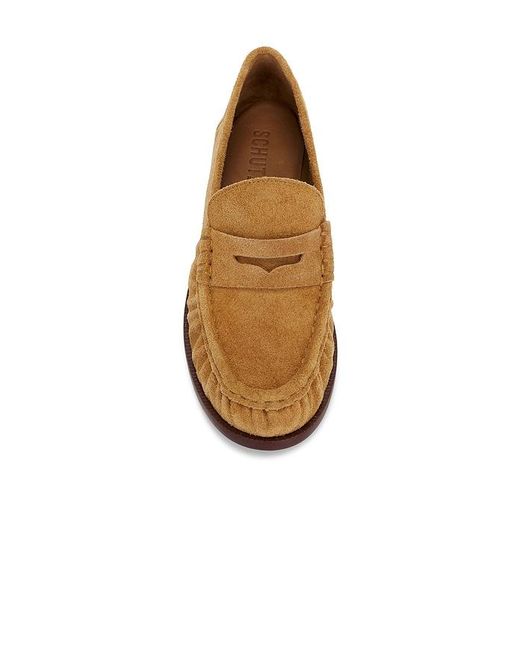 SCHUTZ SHOES White Tyche Loafer