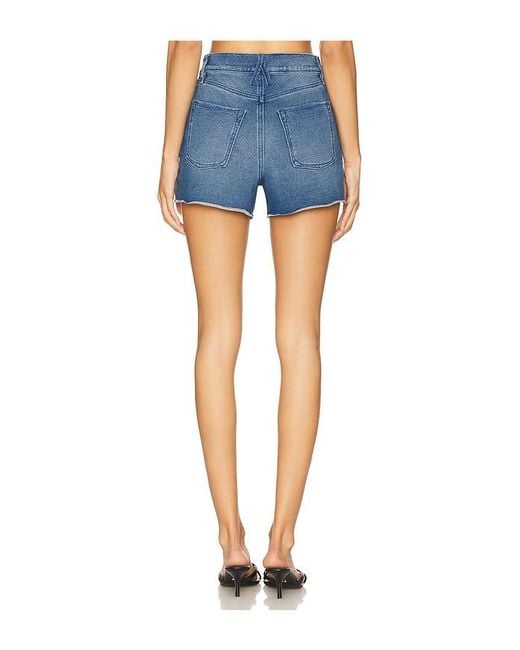 GOOD AMERICAN Blue Jeanius Good '90S Shorts