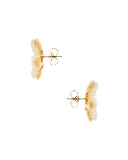 Brinker & Eliza White Big Island Earrings