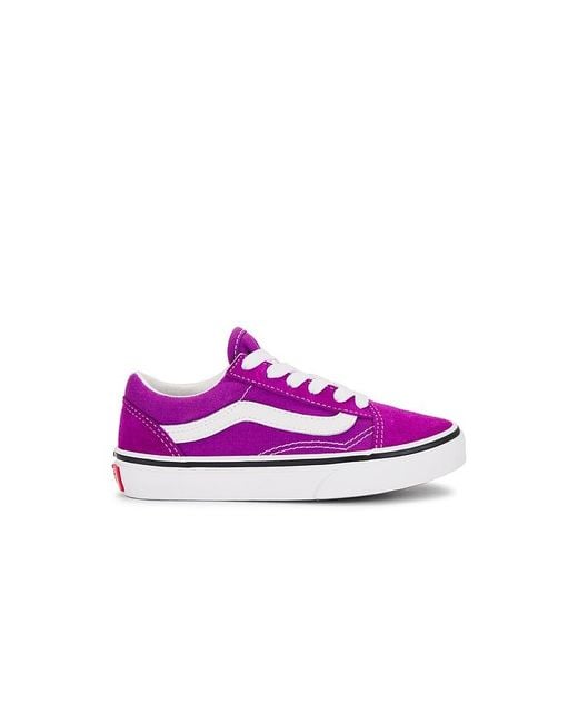 Vans Purple Kids Old Skool