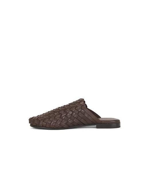 St. Agni Brown Bunto Woven Slide