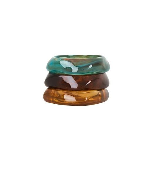 Amber Sceats Black Natadola Bracelet Set
