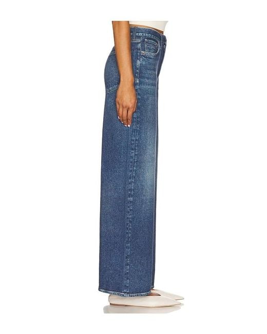 Rag & Bone Blue Rb Miramar Terry Sofie Ankle Pant Jeans