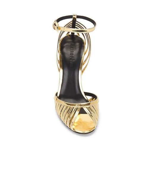 retroféte Metallic Analu Heel