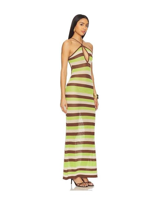 Seven Wonders Metallic Hazel Maxi Dress