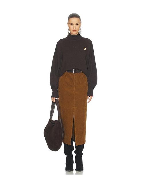 Isabel Marant Brown Odalie Skirt
