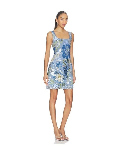 Le Superbe Blue Sky Cote D Azur Tank Dress