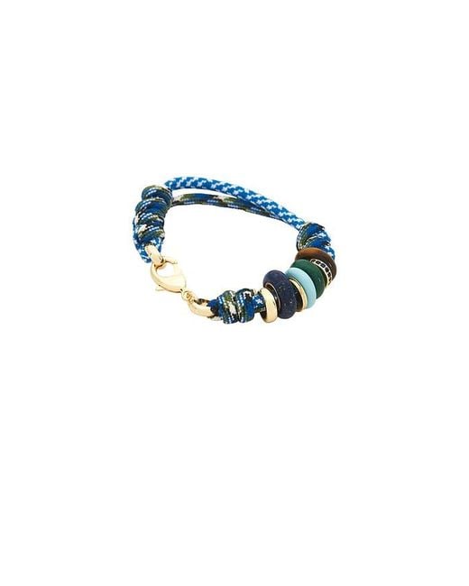 Roxanne Assoulin Blue Mixed Cord Supersize Cord Bracelet