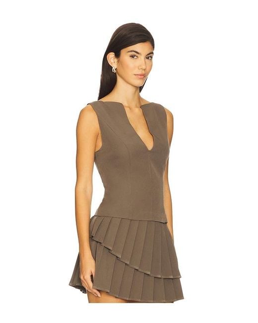 superdown Brown Marlowe Top