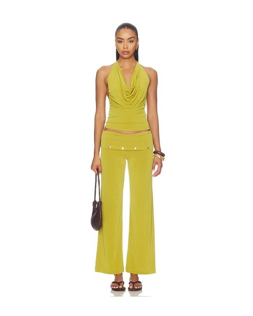 Bella Venice Yellow The Liza Pant