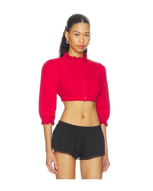 Lioness Red Totti Top