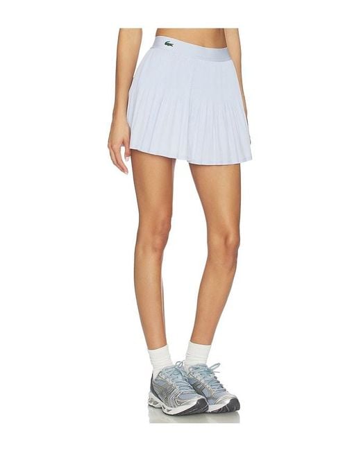 Lacoste White Tennis Performance Mini Skirt