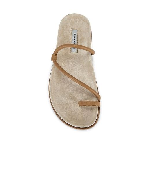 Emme Parsons White Bari Slide