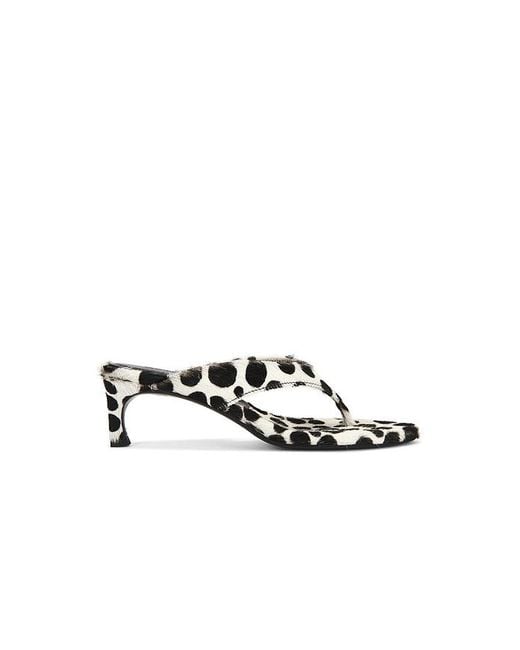 ROTATE BIRGER CHRISTENSEN White Kitten Heel Mule