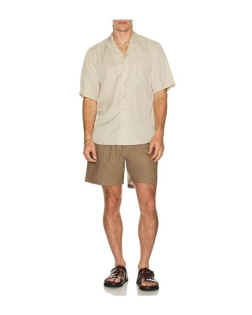 Onia White Lyocell Vacation Shirt for men