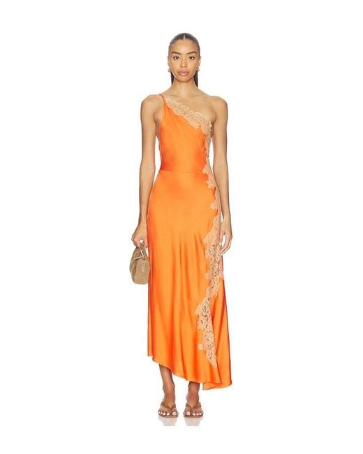 A.L.C. Orange Lou Dress