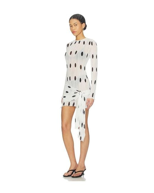 Lioness White Ford Mini Dress