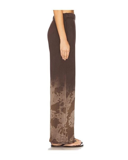 Michael Lauren Brown Mabel Wide Leg Pant
