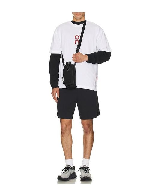 On Shoes Black 7 Core Shorts for men