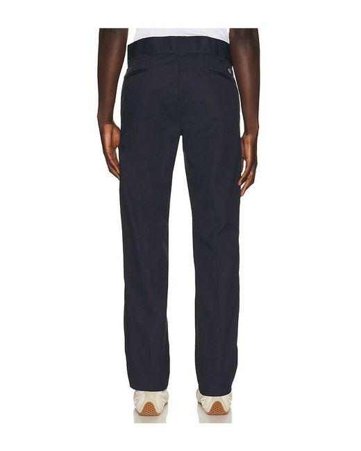 Dickies Blue Slim Straight Work Pant for men