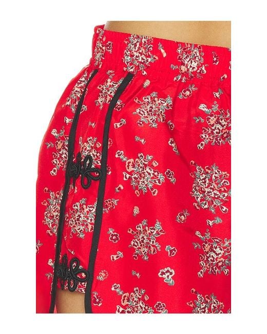 Ciao Lucia Red Bibbi Short