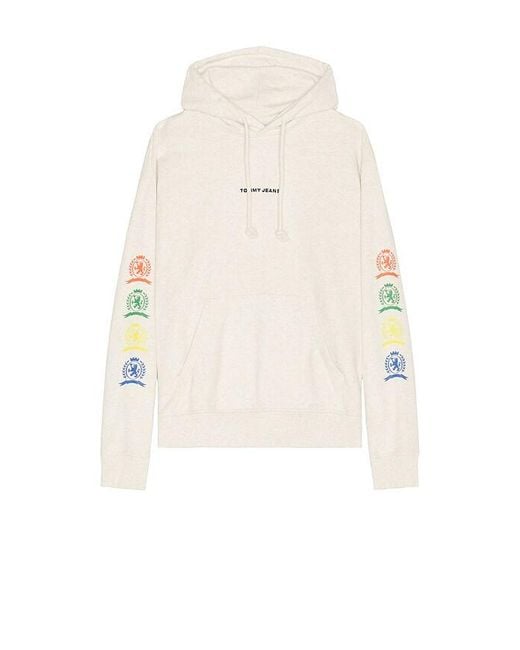 メンズ Tommy Hilfiger Varsity パーカー White