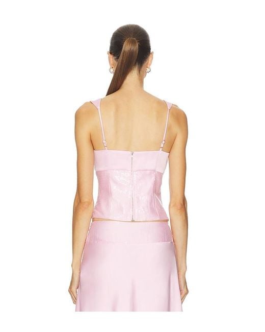 Runaway the Label Pink Medina Top