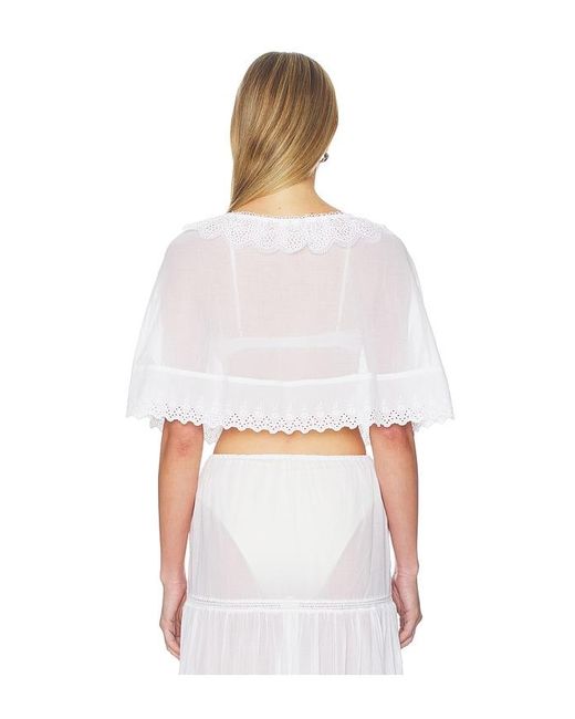 Tularosa White Topaz Cape Top