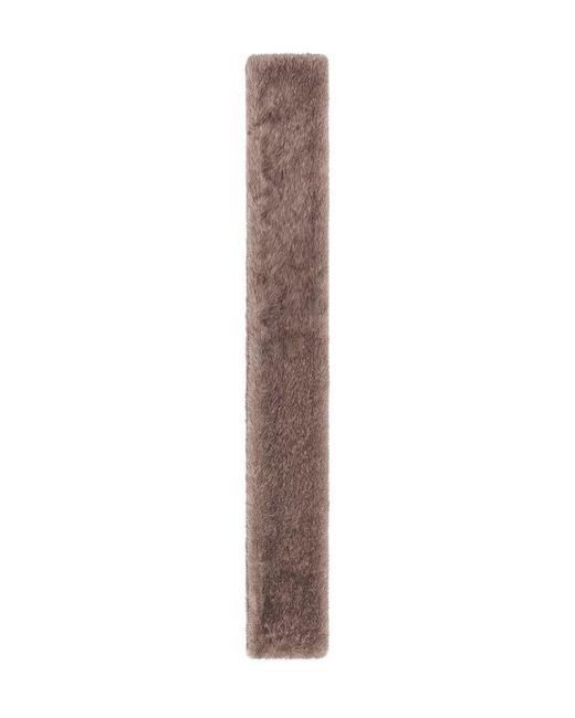 Lamarque Black Muse Faux Fur Scarf