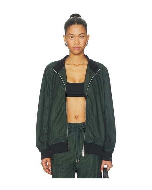 Gcds Multicolor Triacetate Pinstripe Track Jacket
