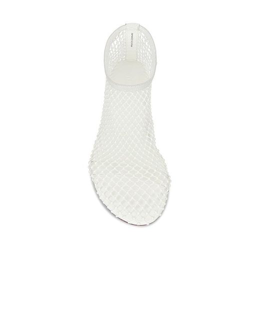 Steve Madden White Mino Flat