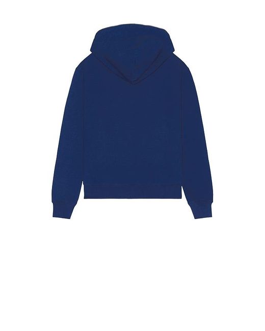 BBCICECREAM Blue Curve Zip Hoodie for men