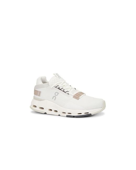 On Shoes White Cloudnova 2 Sneaker