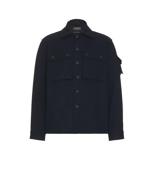 Chaqueta En Talla En Beams Plus de hombre de color Blue
