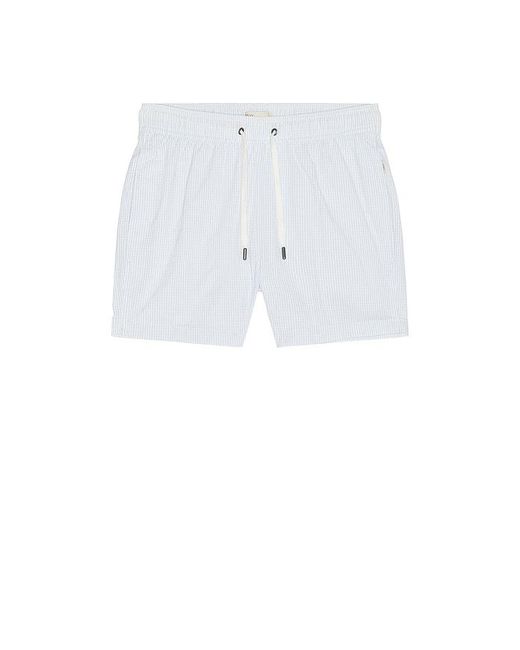 Onia White Charles 5 Swim Trunk for men
