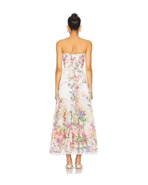 Charo Ruiz White Danny Long Dress