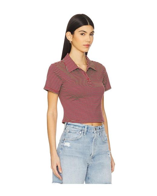 superdown Red Bronin Top